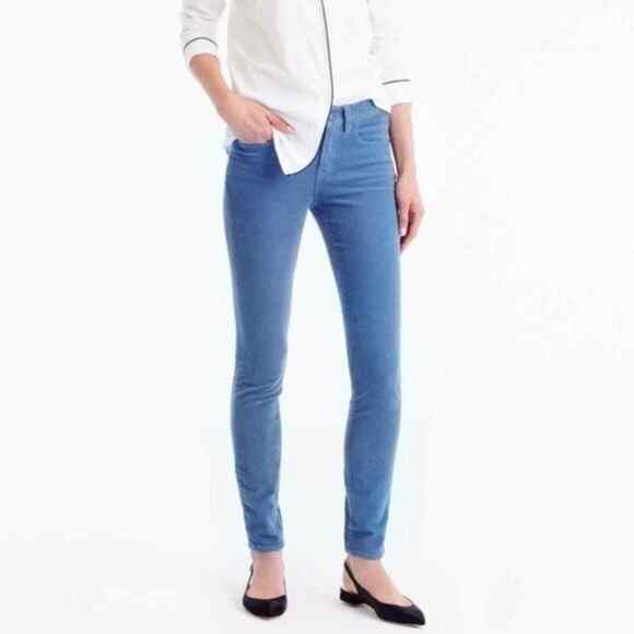 J.Crew Periwinkle Toothpick cropped‎ ankle jeans size 28 - Picture 1 of 10